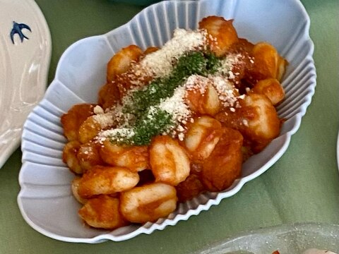 エビのビスクで♪美味しいニョッキ